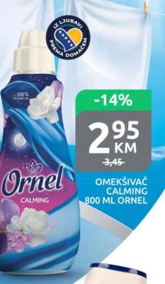 Omekšivač Calming 800 ml Ornel