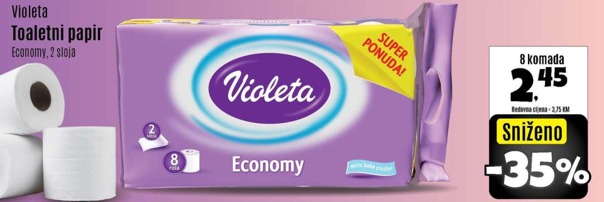 Violeta Toaletni papir