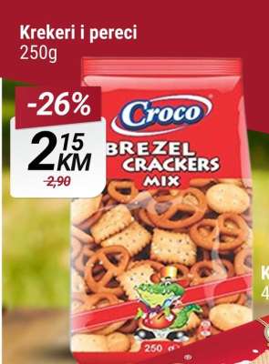 Krekeri i pereci