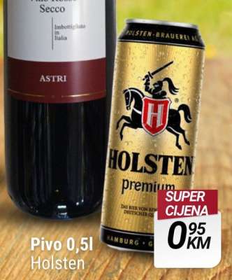 Pivo 0,5L Holsten