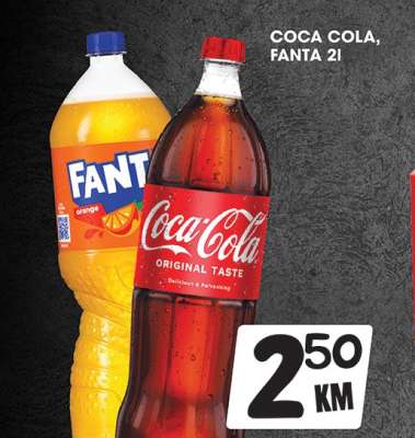 Coca Cola, Fanta 2L