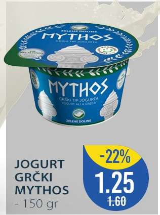 JOGURT GRČKI MYTHOS