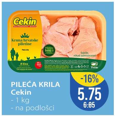 PILEĆA KRILA Cekin
