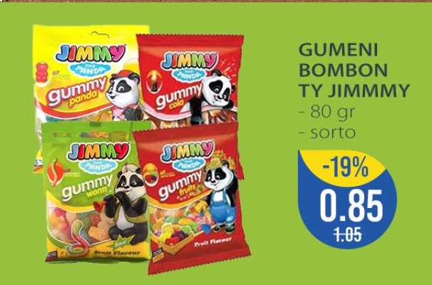 GUMENI BOMBON TY JIMMMY