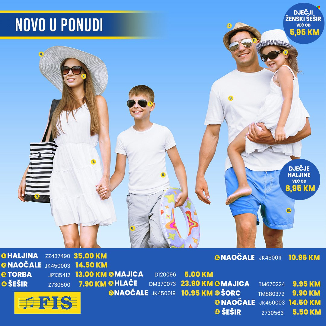 FIS katalog. Stranica 1