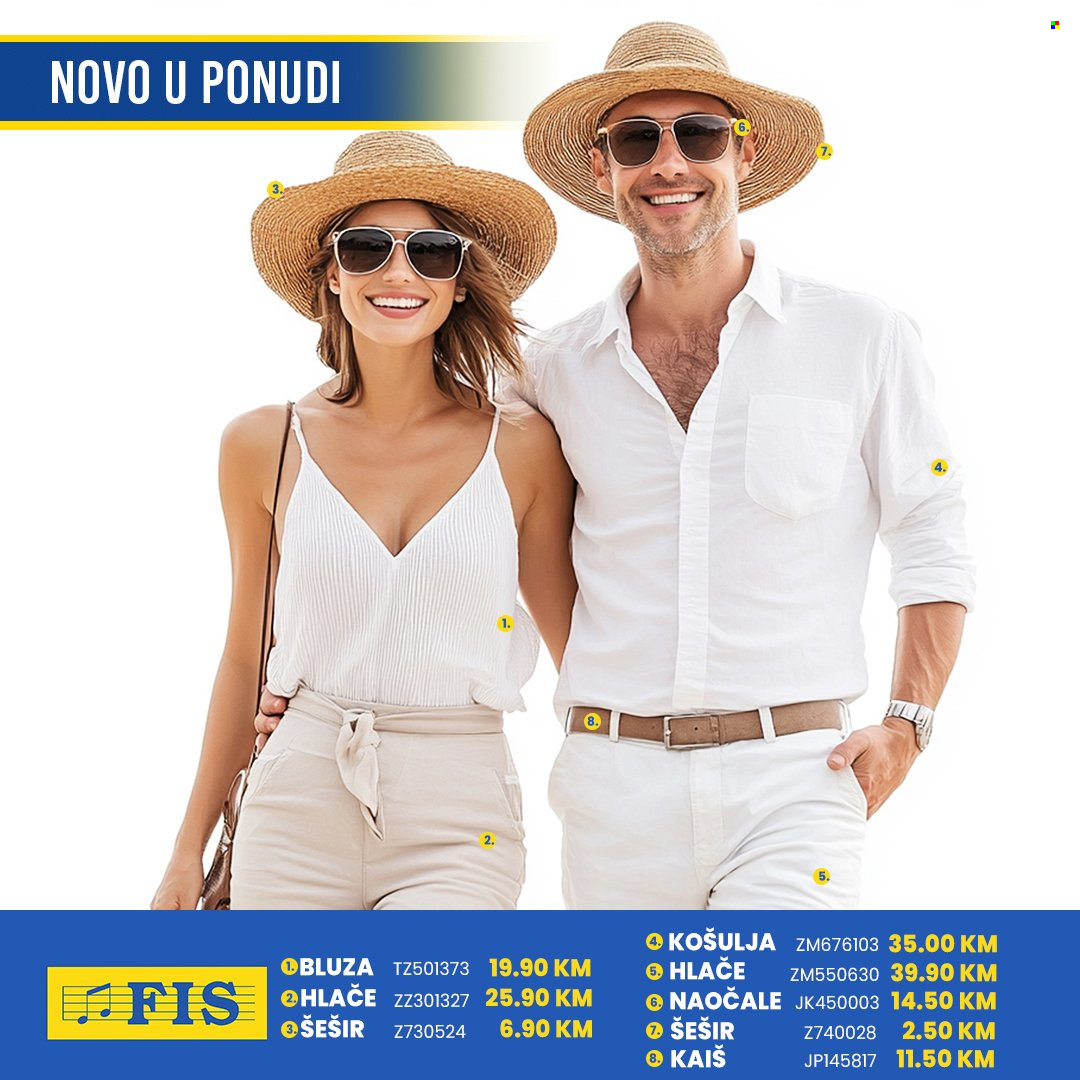 FIS katalog. Stranica 1