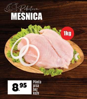 Pileća prsa bez kože