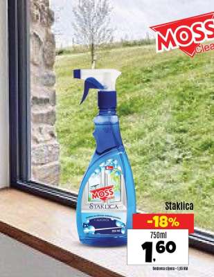 Moss Clean Staklica