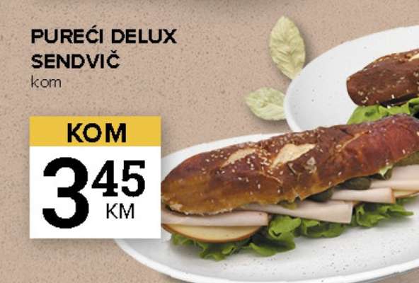 PUREĆI DELUX SENDVIČ