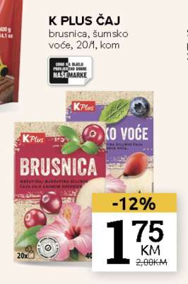 K PLUS čaj