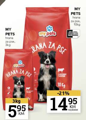 MY PETS hrana za pse, 10kg