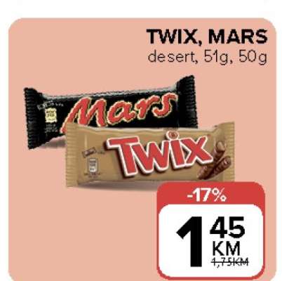 TWIX, MARS