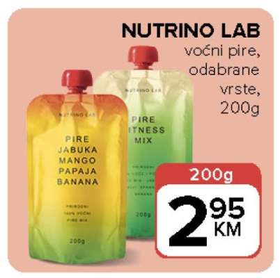 Nutrino Lab voćni pire