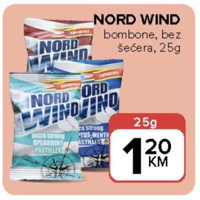 NORD WIND bombone