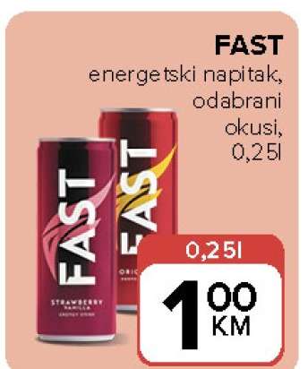 FAST energetski napitak
