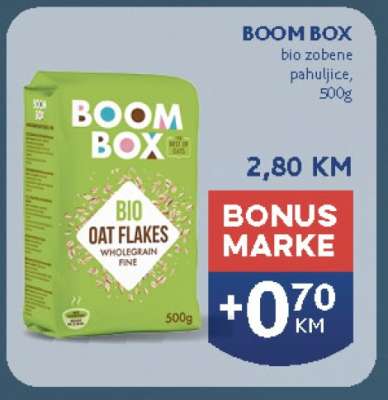 BOOM BOX Bio Oat Flakes