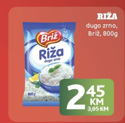 Riža dugo zrno
