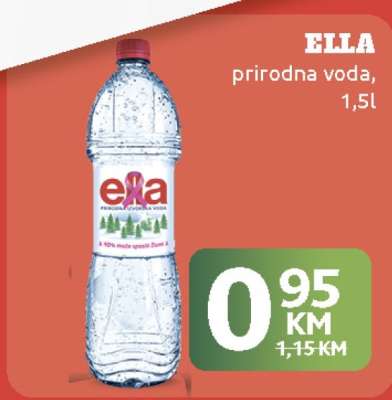 ELA prirodna voda, 1,5l