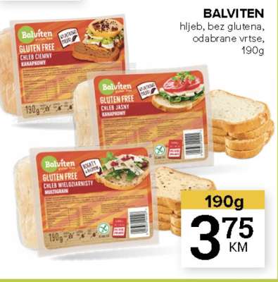 Balviten Gluten Free Bread
