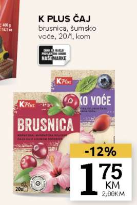 K PLUS čaj