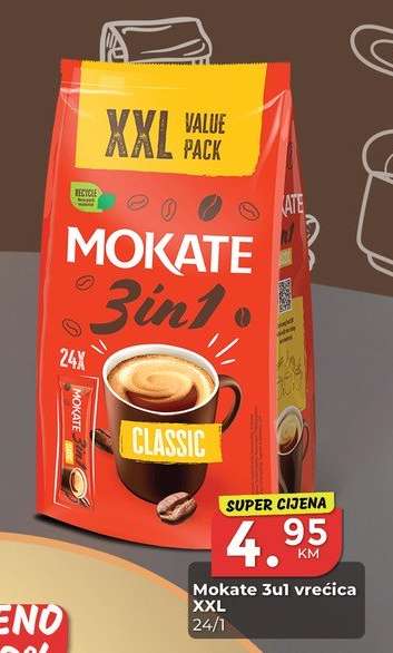 Mokate 3u1 vrećica XXL