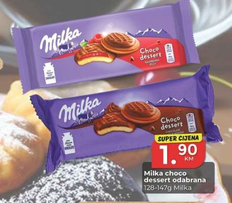 Milka choco dessert odabrana