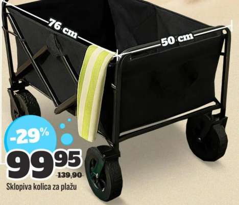 Sklopiva kolica za plažu
