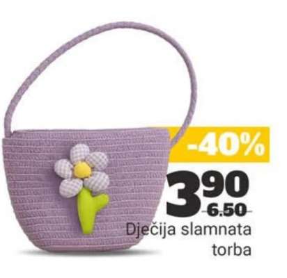 Dječija slamnata torba