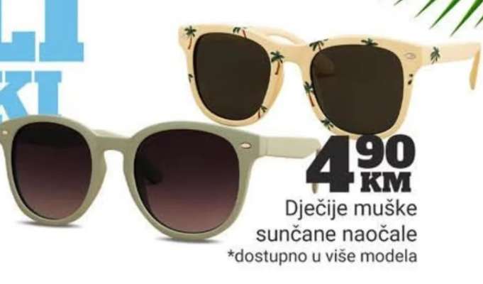 Dječije muške sunčane naočale
