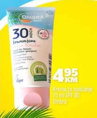 Krema za sunčanje Ombra