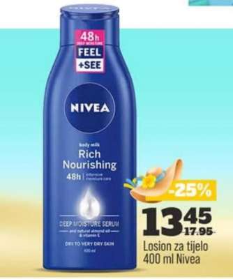 Losion za tijelo 400 ml Nivea