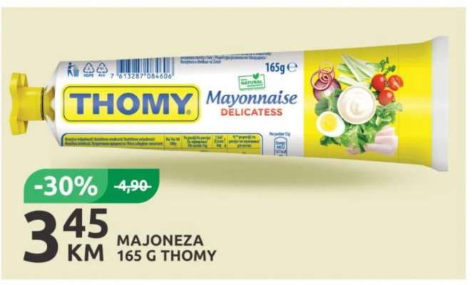 MAJONEZA 165 G THOMY