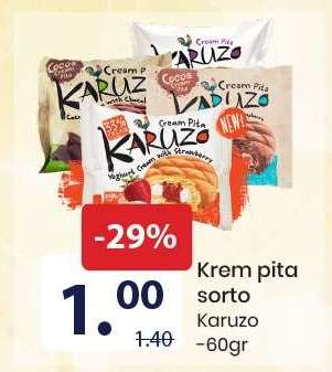 Krem pita sorto Karuzo