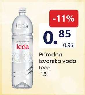 Prirodna izvorska voda Leda