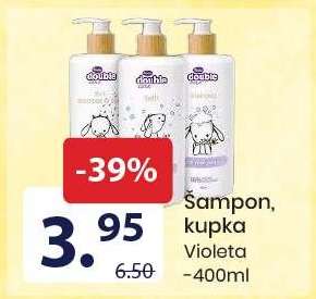 Šampon, kupka Violeta