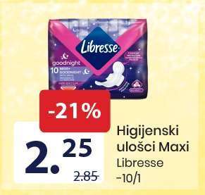 Higijenski ulošci Maxi Libresse