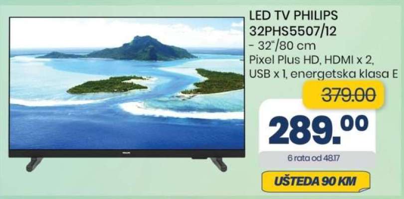 LED TV PHILIPS 32PHS5507/12
