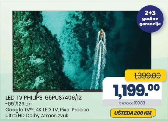 LED TV PHILIPS 65PUS7409/12