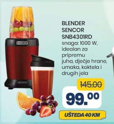 BLENDER SENCOR SNB4301RD