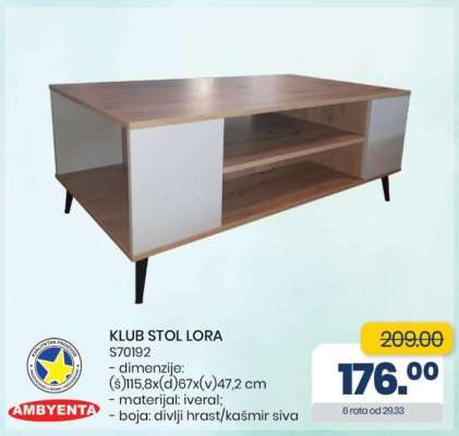 KLUB STOL LORA