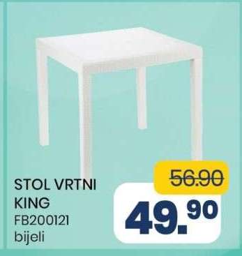 STOL VRTNI KING
