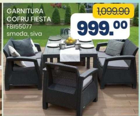 GARNITURA COFRU FIESTA