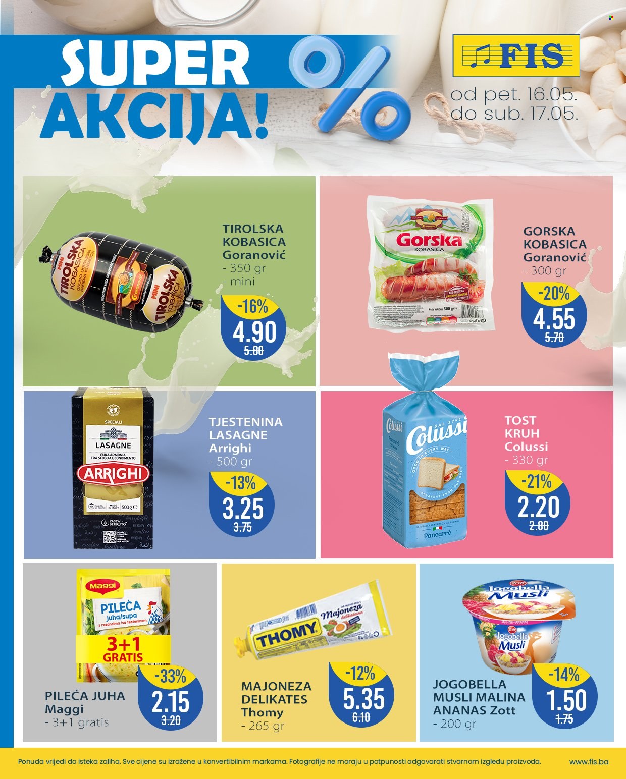 FIS katalog - 16.05.2025. - 17.05.2025.. Stranica 1