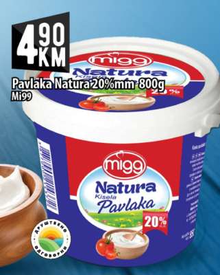 Pavlaka Natura 20%mm 800g