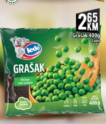 Grašak 400g Ledo