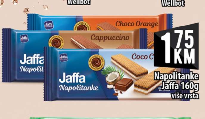 Napolitanke Jaffa, 160g
