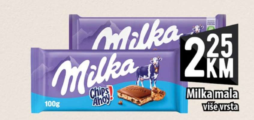Milka mala više vrsta