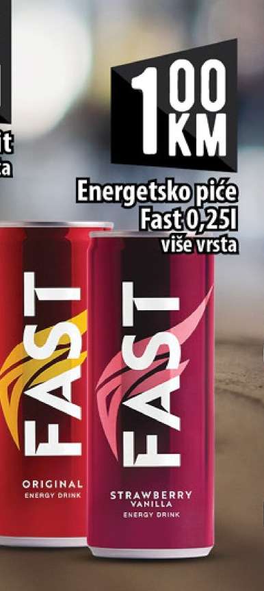 Energetsko piće Fast 0,25l