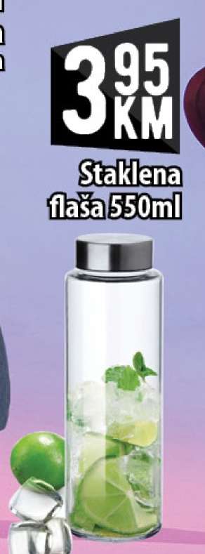 Staklena flaša 550ml