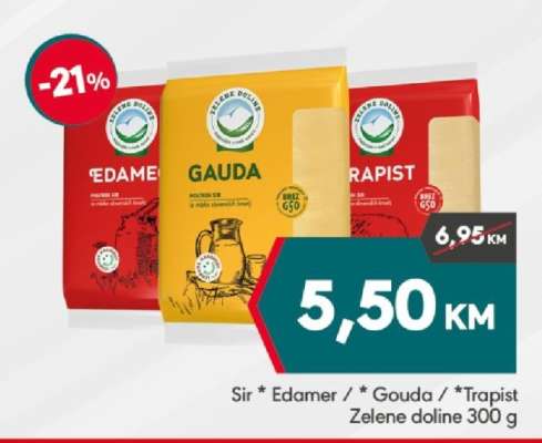 Sir * Edamer / * Gouda / * Trapist